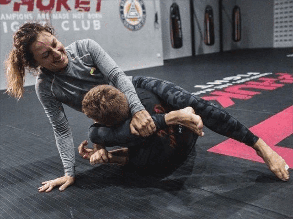 Two members of the Phuket Fight Club compete in a Brazilian Jiu-Jitsu sparring match in Phuket, Thailand
https://www.nowmuaythai.com/class/5-MMA-1-WEEK