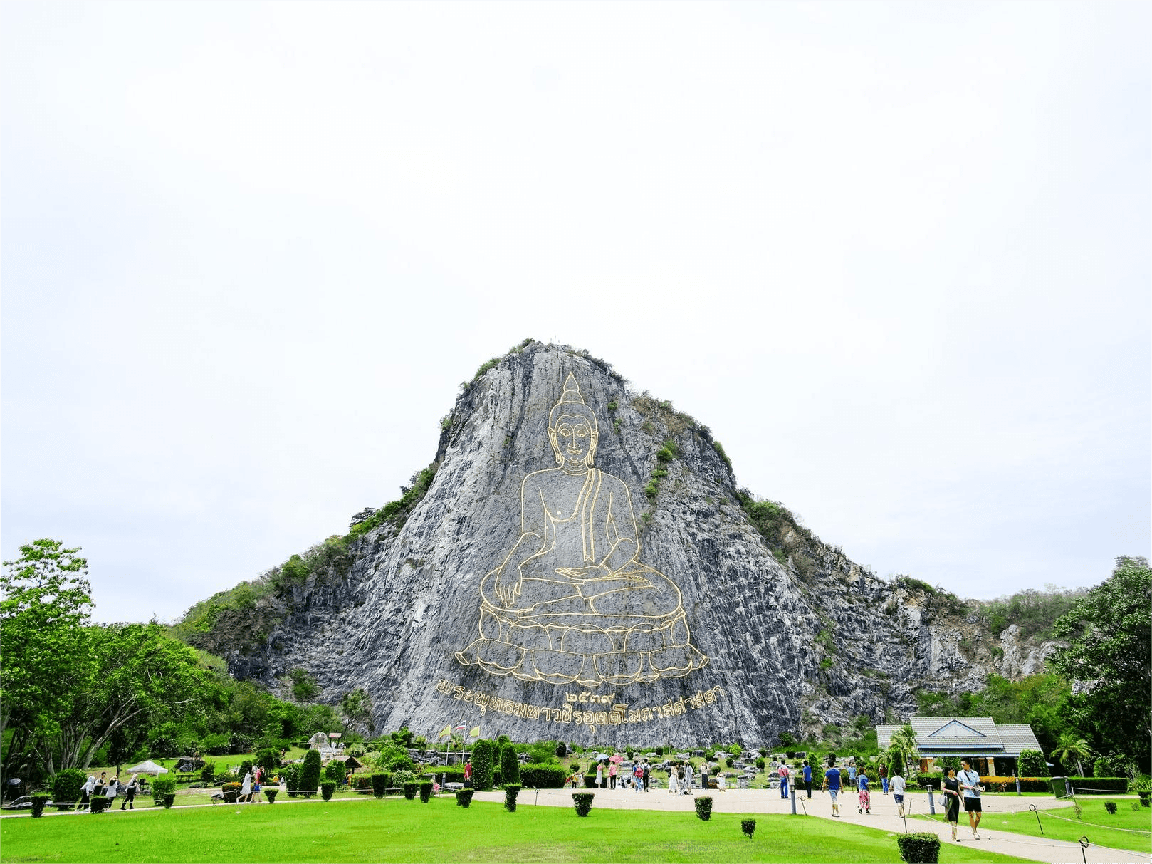 Khao Chi Chan or Buddha Mountain in Pattaya, Thailand.